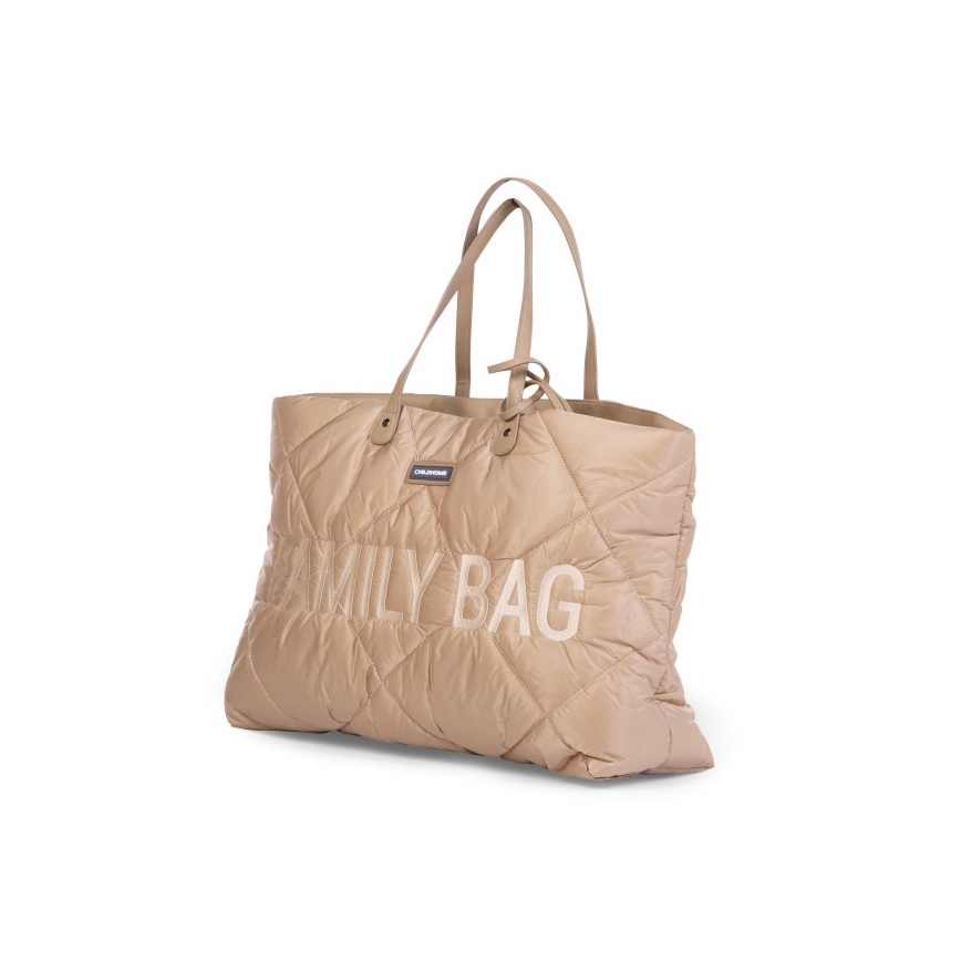 Childhome - Sac de voyage FAMILY BAG PUFFERED crème