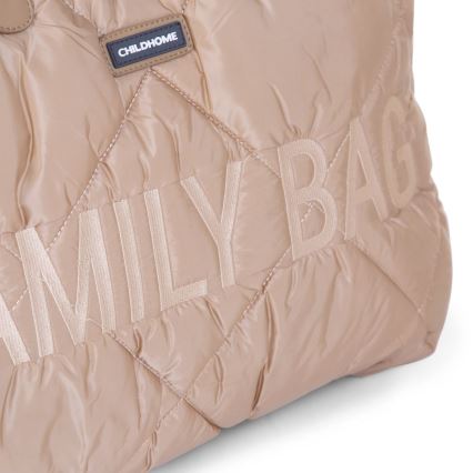 Childhome - Sac de voyage FAMILY BAG PUFFERED crème