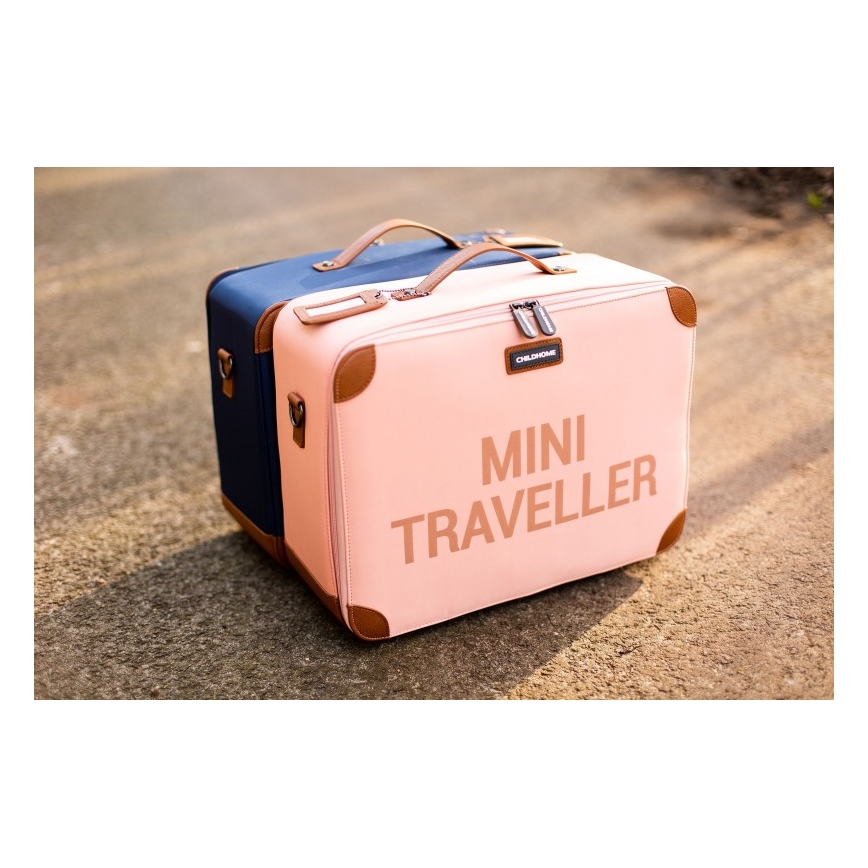 Childhome - Valigia da viaggio per bambini COPPER rosa