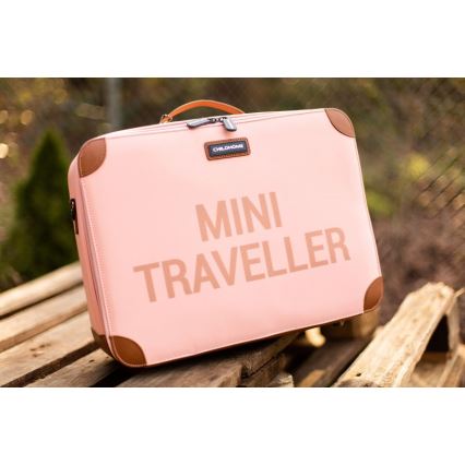 Childhome - Valigia da viaggio per bambini COPPER rosa