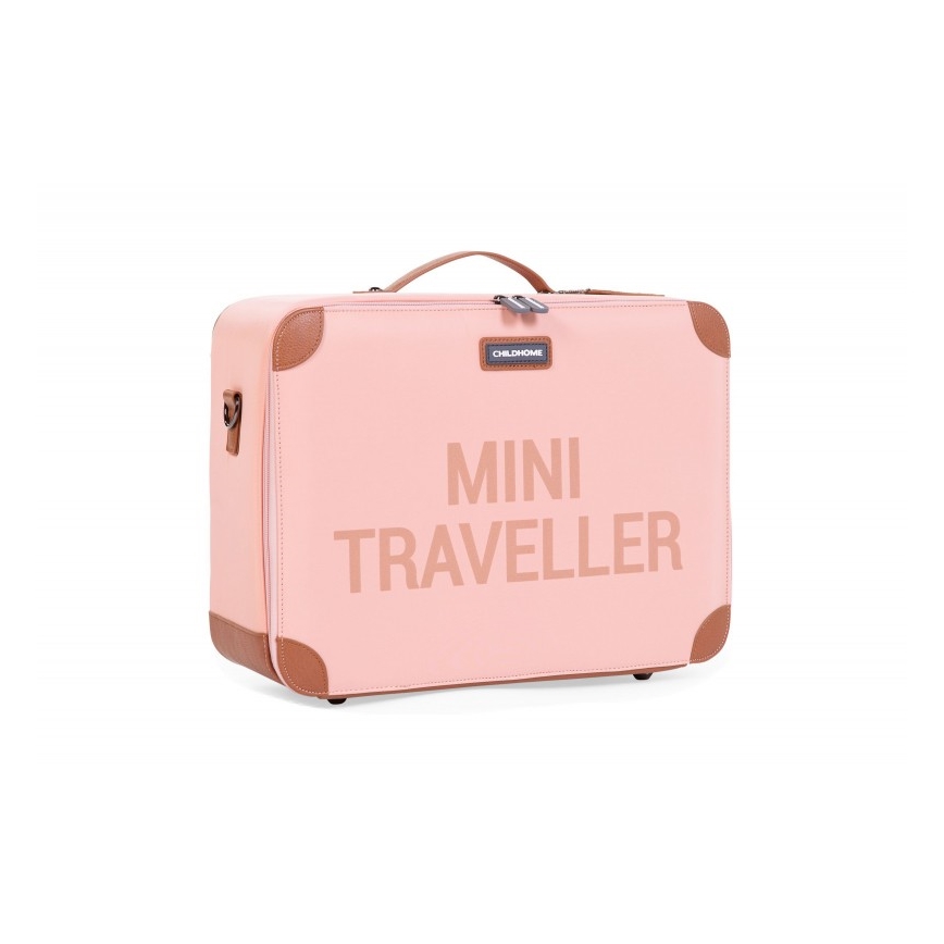 Childhome - Valigia da viaggio per bambini COPPER rosa
