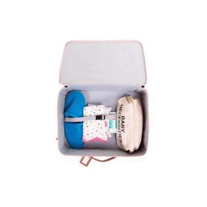 Childhome - Valigia da viaggio per bambini COPPER rosa