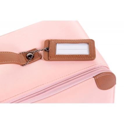 Childhome - Valigia da viaggio per bambini COPPER rosa