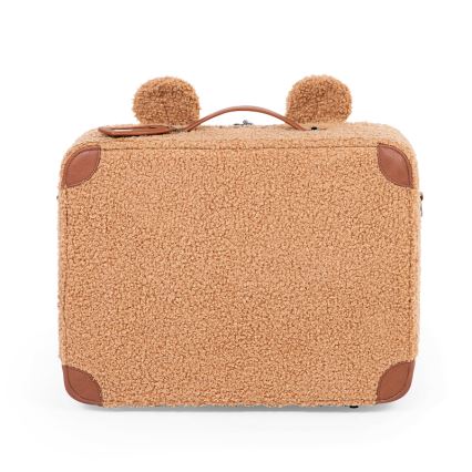 Childhome - Valise de voyage enfant TEDDY marron