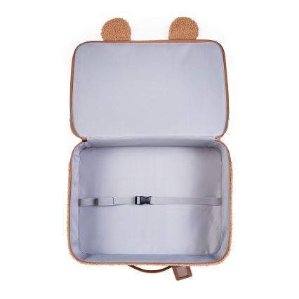 Childhome - Valise de voyage enfant TEDDY marron