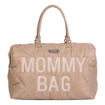 Childhome - Wickeltasche MOMMY BAG PUFFERED beige