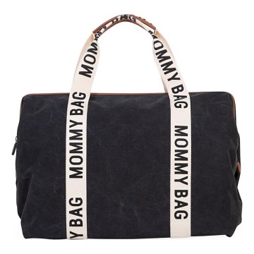 Childhome - Wickeltasche MOMMY BAG schwarz