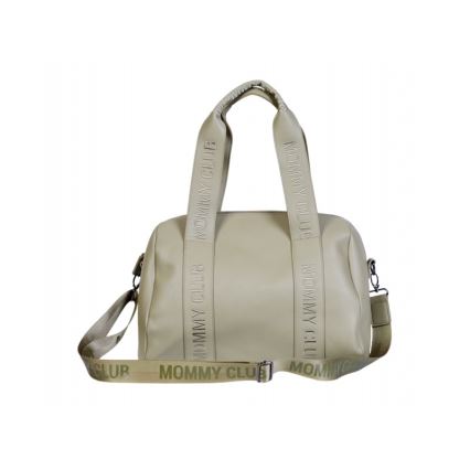 Childhome - Wickeltasche MOMMY CLUB LEATHER beige