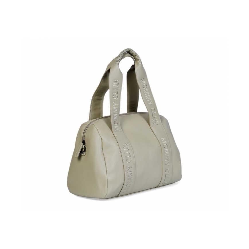 Childhome - Wickeltasche MOMMY CLUB LEATHER beige