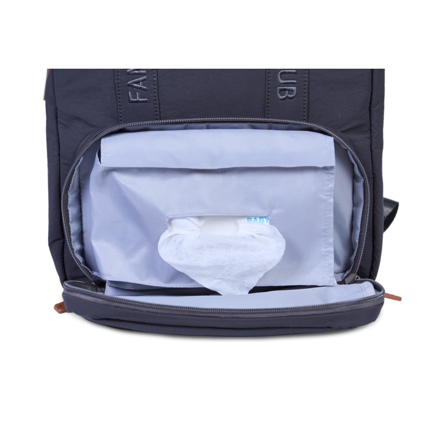 Childhome - Zaino di ricambio FAMILY CLUB SIGNATURE grigio