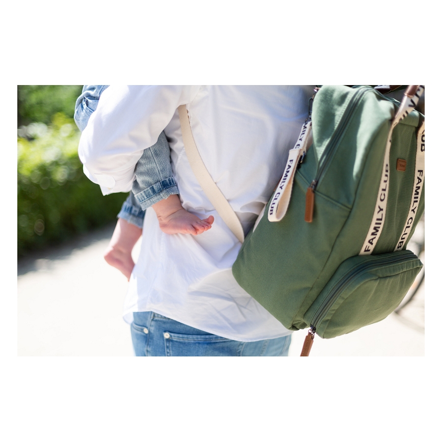 Childhome - Zaino di ricambio FAMILY CLUB verde