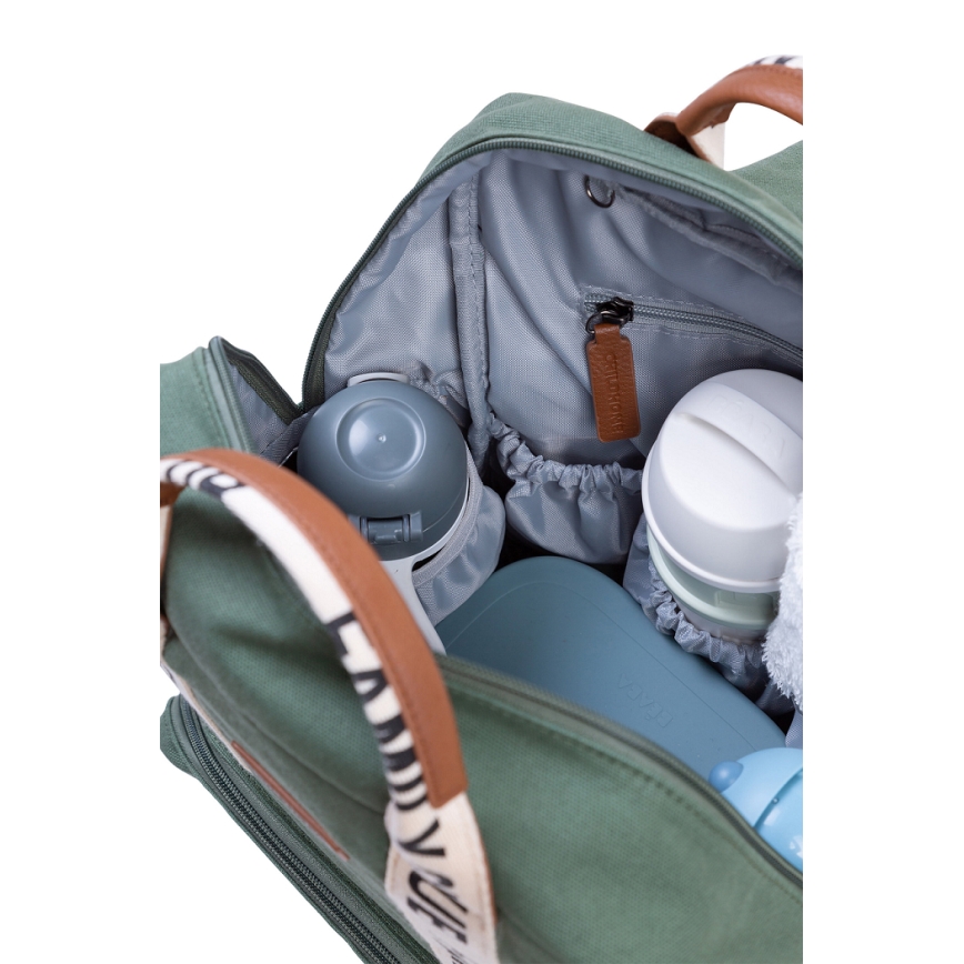 Childhome - Zaino di ricambio FAMILY CLUB verde