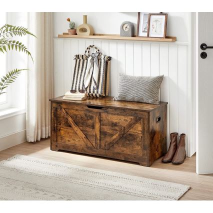 Coffre TOVIAN marron