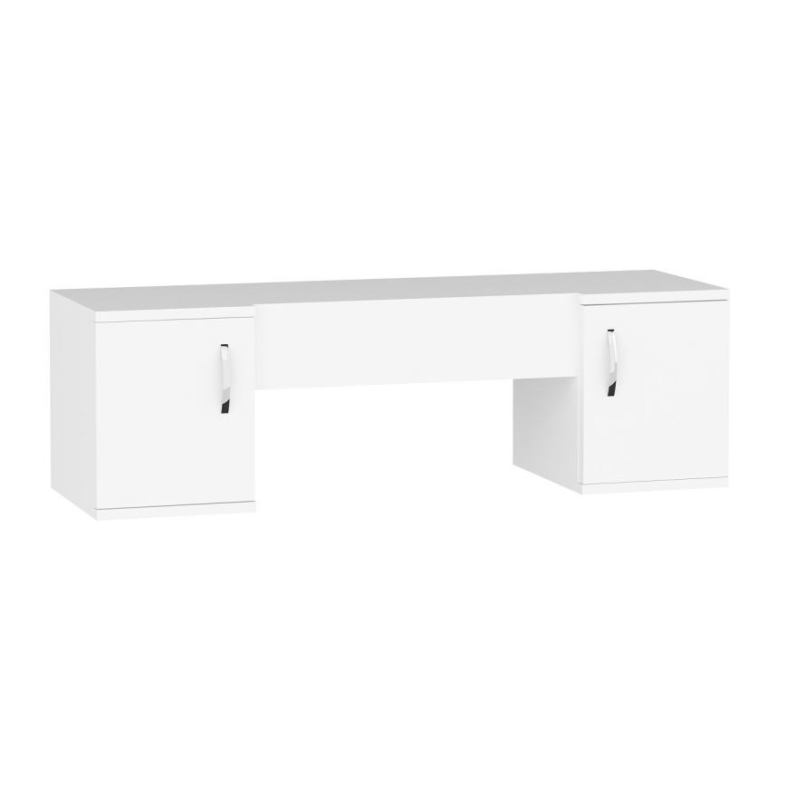 Coiffeuse MERCAN 39x100 cm blanche