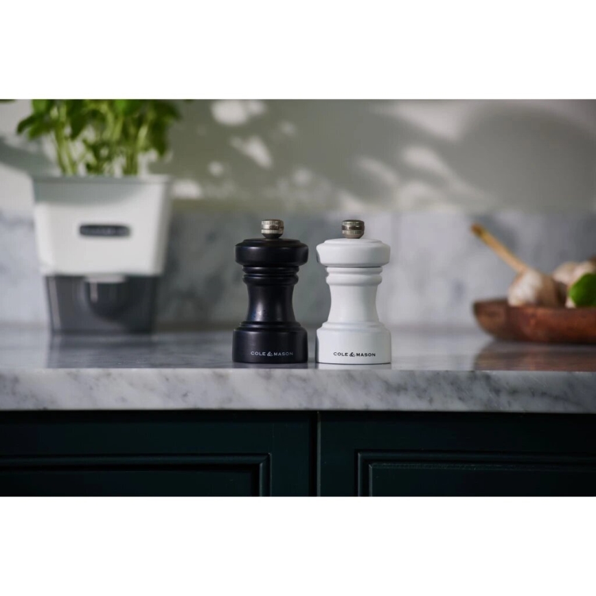 Cole&Mason - Macinapepe HOXTON 10,4 cm faggio/bianco opaco