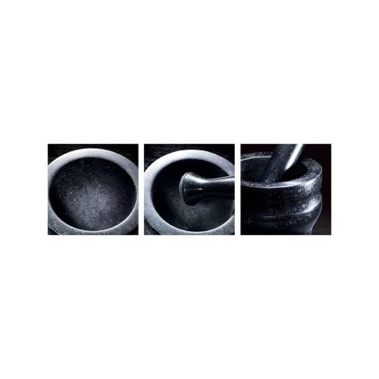 Cole&Mason - Mortier en granit avec pilon GRANITE d. 14 cm granit/noir