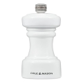 Cole&Mason - Moulin à poivre HOXTON 10,4 cm hêtre/blanc brillant