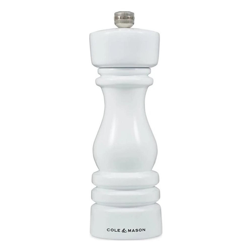 Cole&Mason - Salzmühle LONDON 18 cm Buche/weiß