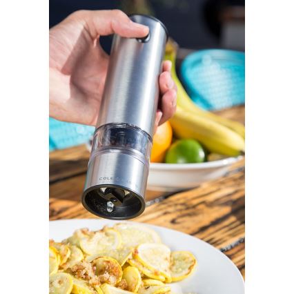 Cole&Mason - Set di macinini elettrici per spezie BATTERSEA 2 pezzi 6xAAA