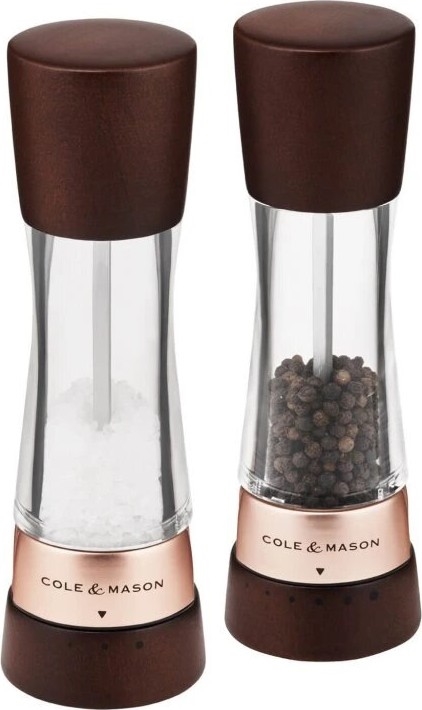 Cole&Mason - Set di macina sale e pepe DERWENT 2 pz 19 cm faggio/marrone