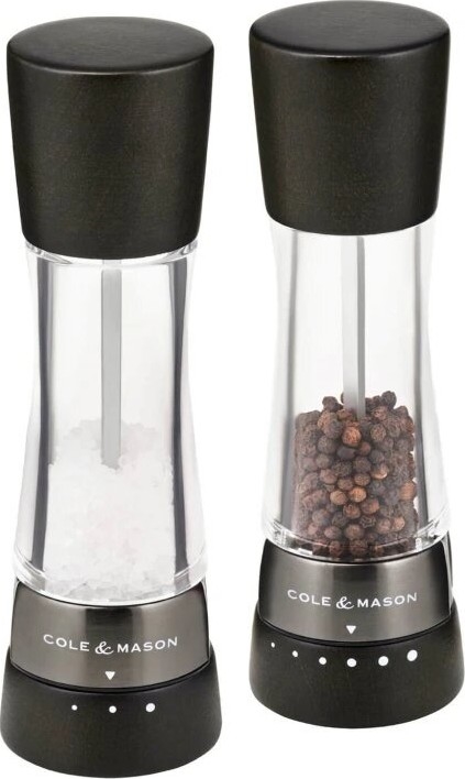 Cole&Mason - Set di macina sale e pepe DERWENT 2 pz 19 cm faggio/nero