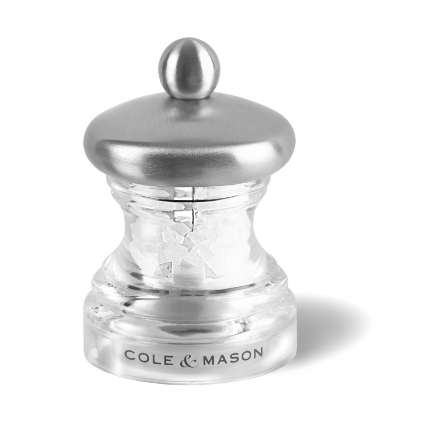 Cole&Mason - Set di macinini per sale e pepe BUTTON 2 pezzi 6,5 cm