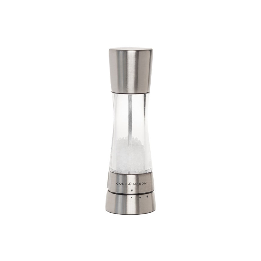 Cole&Mason - Set di macinini per sale e pepe DERWENT 2 pz 19 cm cromo lucido