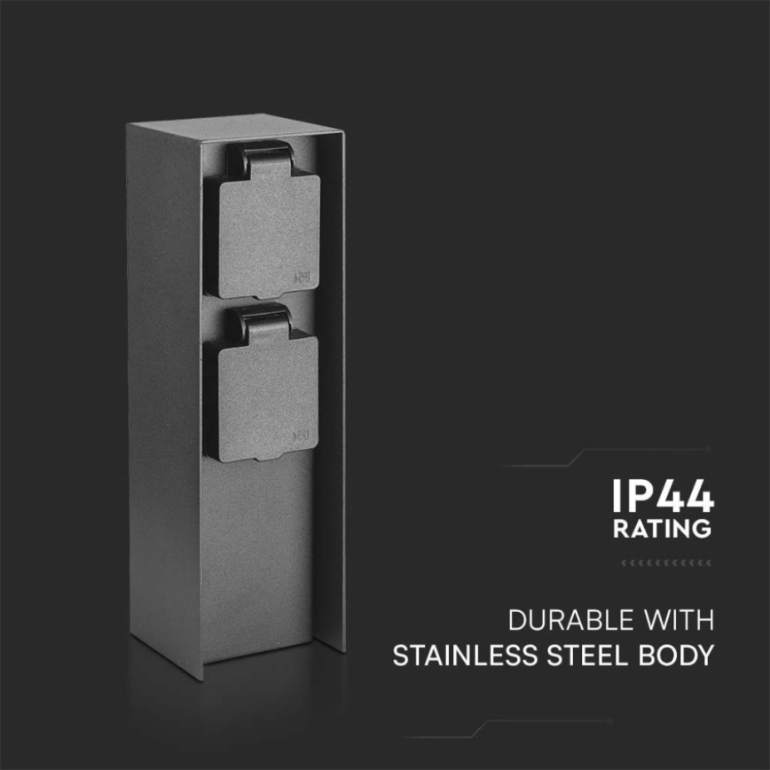 Colonne de prise extérieure 2Z 230V IP44