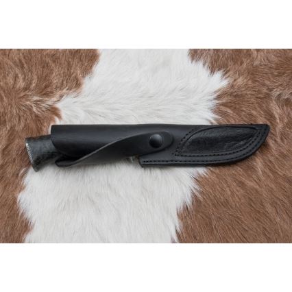 Coltello da caccia in damasco 13,8 cm Betulla/osso di cammello