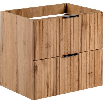 COMAD ADEL OAK 82-60-B-2S - Waschtischunterschrank ADEL 57x60,2 cm, Eiche