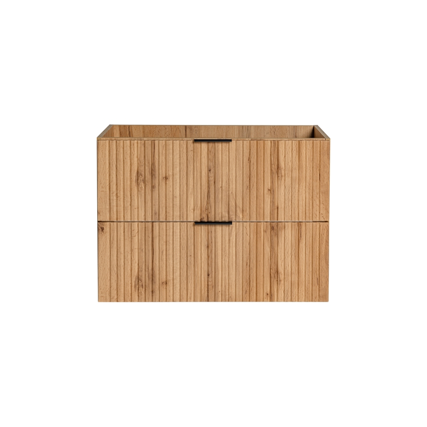 COMAD ADEL OAK 82-80-B-2S - Meuble sous-vasque ADEL 57 x 80,2 cm, chêne