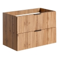 COMAD ADEL OAK 82-80-B-2S - Waschbeckenunterschrank ADEL 57x80,2 cm, Eiche