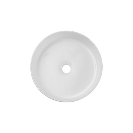 COMAD BEYOND 2 BIANCO ( E-6565 ) - Lavandino da appoggio BEYOND diametro 36 cm ceramiche/bianco lucido