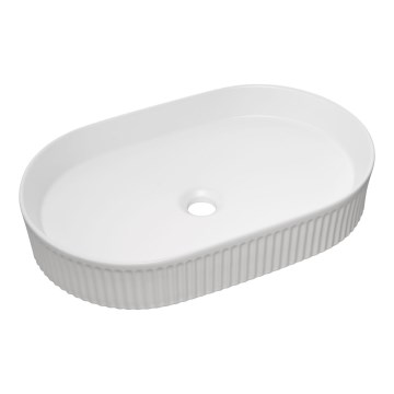 COMAD BEYOND 3 BIANCO ( E-6531 ) - Lavandino da appoggio BEYOND 56x36 cm ceramiche/bianco lucido