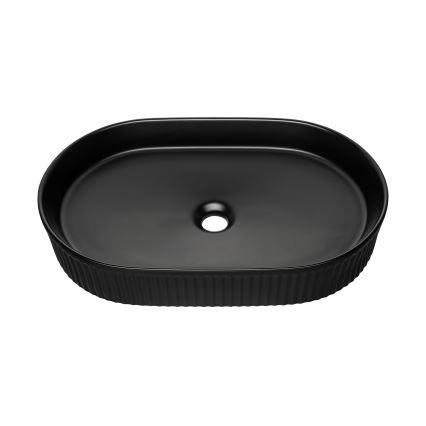 COMAD BEYOND 3 BLACK ( E-6531 ) - Aufsatzwaschbecken BEYOND 56x36 cm Keramik/matt schwarz