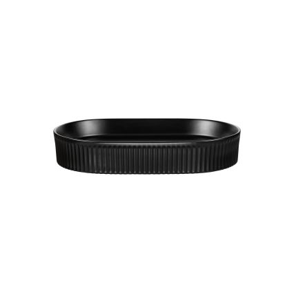 COMAD BEYOND 3 BLACK ( E-6531 ) - Aufsatzwaschbecken BEYOND 56x36 cm Keramik/matt schwarz