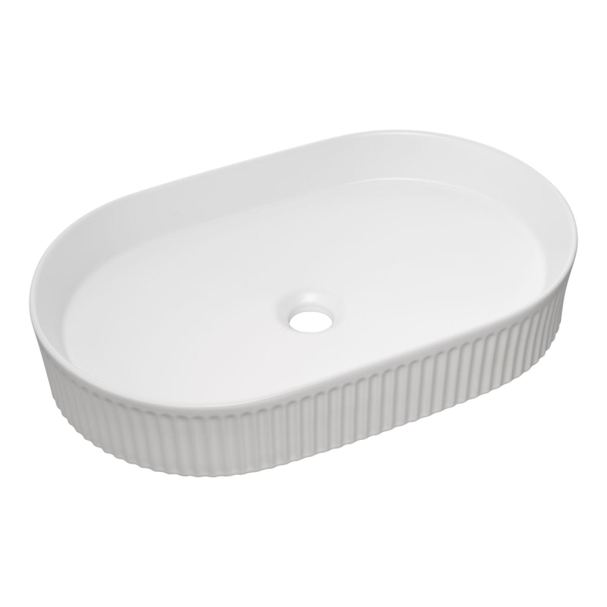 COMAD BEYOND 3 BLANC ( E-6531 ) - Vasque à poser BEYOND 56x36 cm céramique/blanc brillant