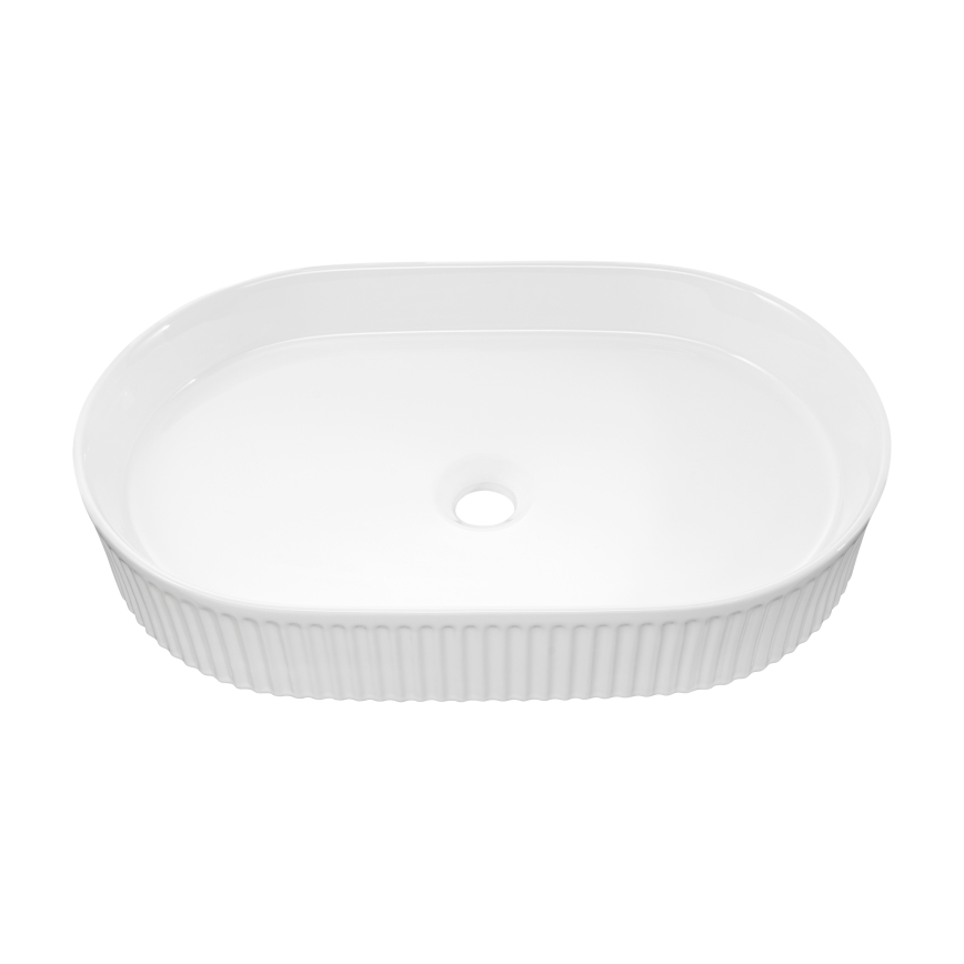 COMAD BEYOND 3 BLANC (E-6531) - Lavabo à poser BEYOND 56x36 cm céramique/blanc brillant
