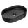 COMAD BEYOND 5 NOIR (E-6564) - Lavabo à poser BEYOND 48x32,5 cm céramique/noir mat
