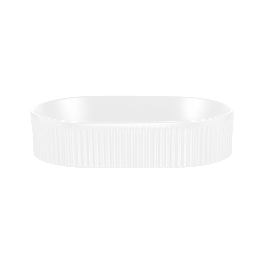COMAD BEYOND 5 WEISS (E-6564) - Aufsatzwaschbecken BEYOND 48x32,5 cm Keramik/mattweiß