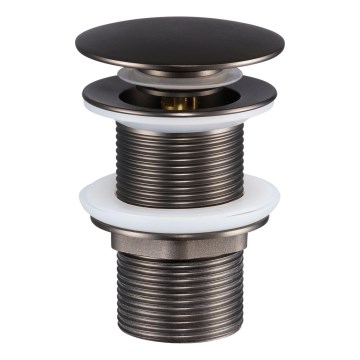 COMAD CLICK-CLACK T201GG-3 - Ablaufgarnitur CLICK-CLACK d 7 cm grau