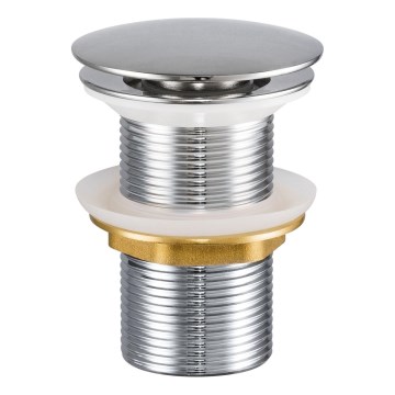 COMAD CLICK-CLACK T201L-3 - Ablaufgarnitur CLICK-CLACK d 7 cm glänzendes Chrom