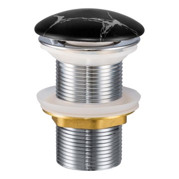 COMAD CLICK-CLACK T201M-B2-3 - Ablaufgarnitur CLICK-CLACK d 7 cm matt schwarz