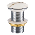 COMAD CLICK-CLACK T201M-W3-3 - Ablaufgarnitur CLICK-CLACK d 7 cm mattweiß