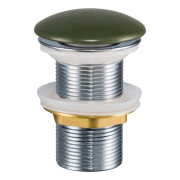 COMAD CLICK-CLACK T201MFG-3 - Scarico del lavandino CLICK-CLACK diametro 7 cm opaco verde