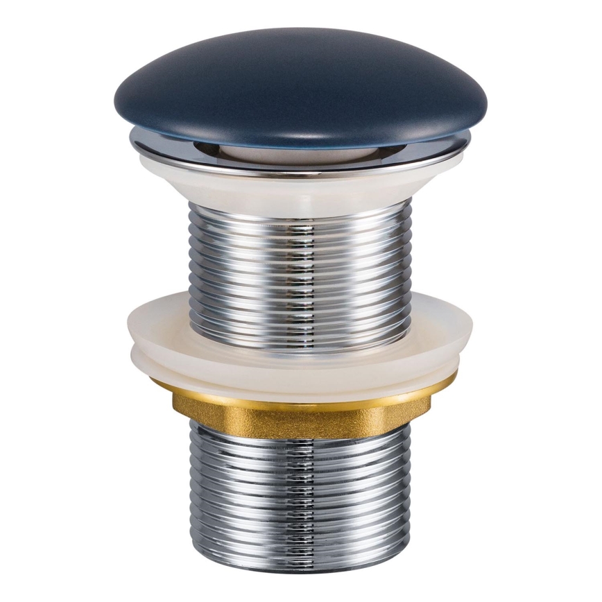 COMAD CLICK-CLACK T201MNB-3 - Scarico del lavandino CLICK-CLACK diametro 7 cm opaco navy blu