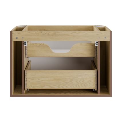 COMAD OVALIA CREMONA 82-80-46-2S - Mobile sottolavabo OVALIA 52x80 cm rovere Cremona