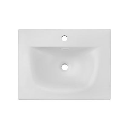COMAD SKY 1 60 DP MATT WHITE - Lavabo encastré SKY 46x61 cm, blanc mat
