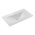 COMAD SKY 1 80 DP MATT WHITE - Einbauwaschbecken SKY 46x81 cm mattweiß