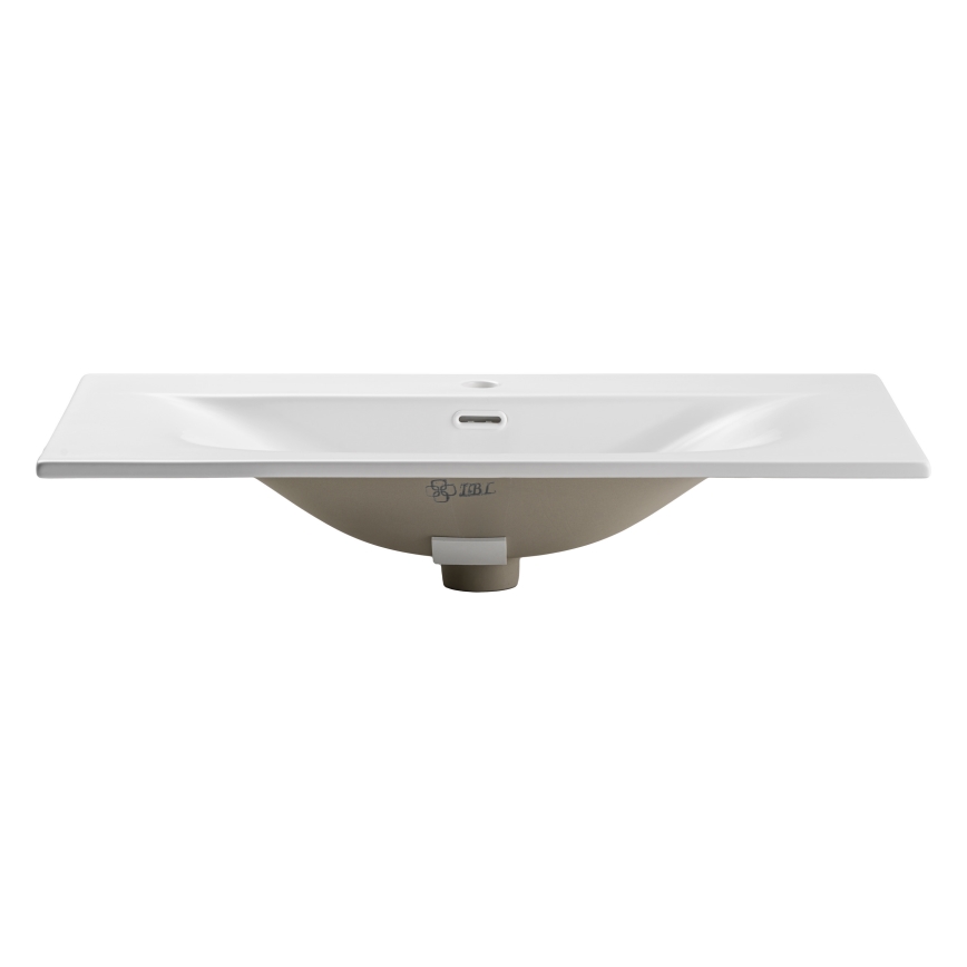 COMAD SKY 1 80 DP MATT WHITE - Einbauwaschbecken SKY 46x81 cm mattweiß